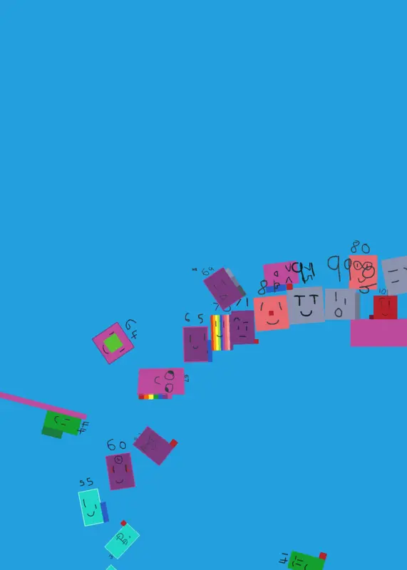 Numberblocks 0 to 200 by @thestickman_dude