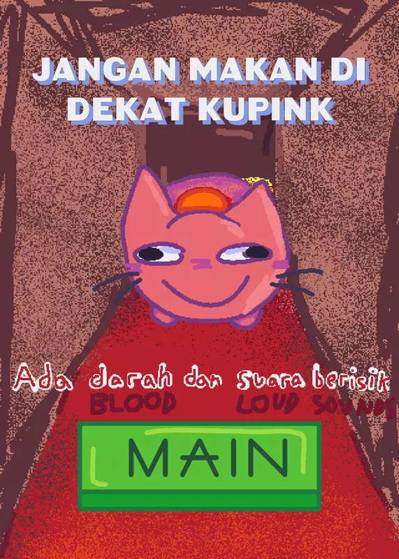 Horror cat game. by @L4v3nder