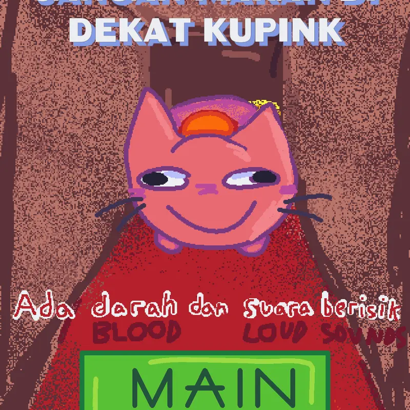 Horror cat game. by @L4v3nder