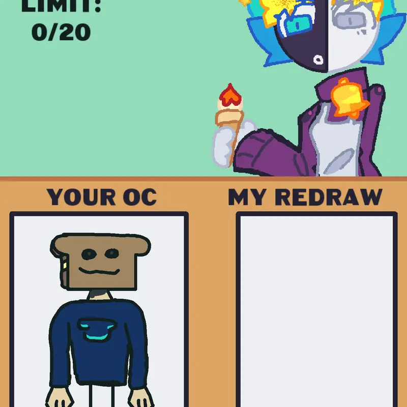 Redrawing ocs! by @LAU_ZX