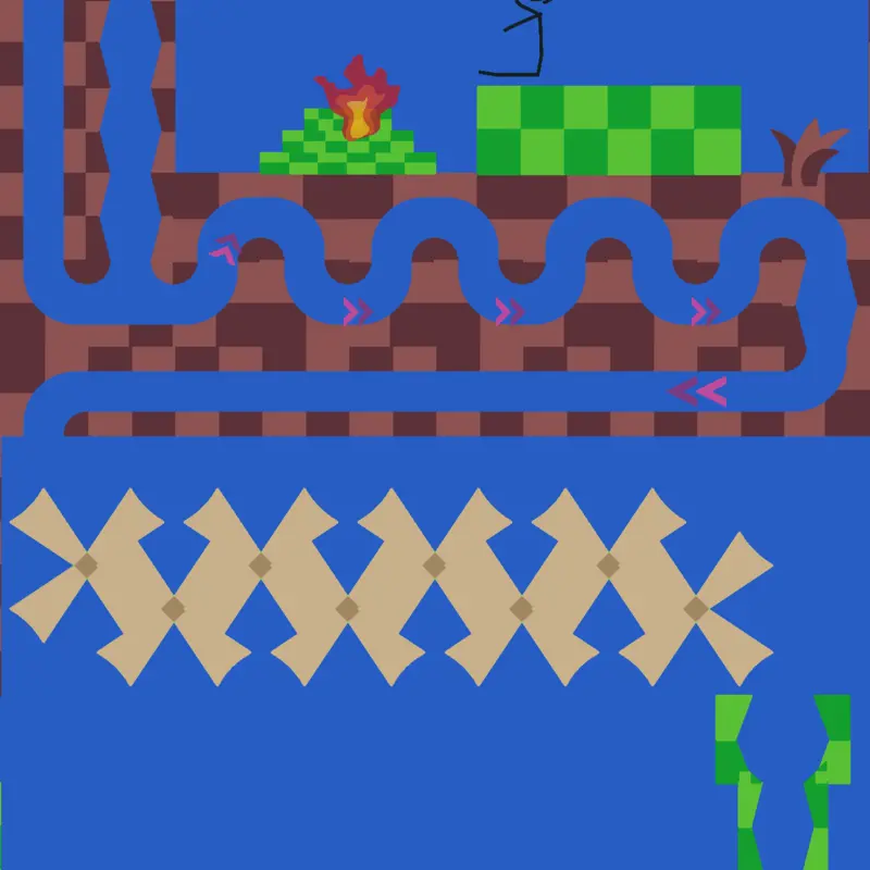 Golf part 5 (leaving cave + upsdwn) by @fan_made28