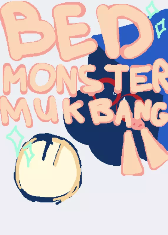 Bed Monster Mukbang by @R4CH3LIX
