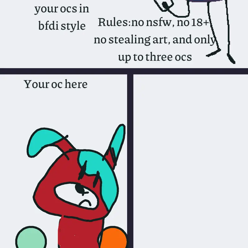 By the way, this is my OC by @SkipBuddy