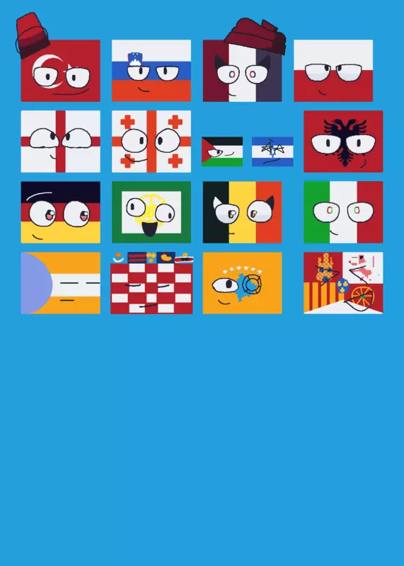 Flags by @egg130