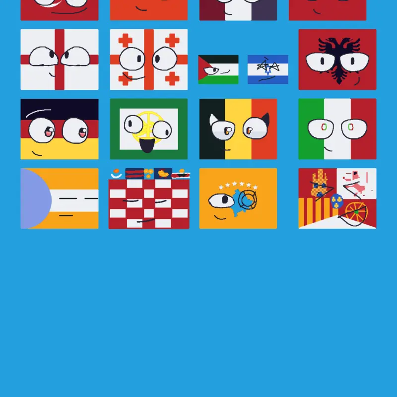 Flags by @egg130