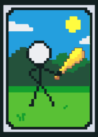 An old game that i made STICK POWER UP!