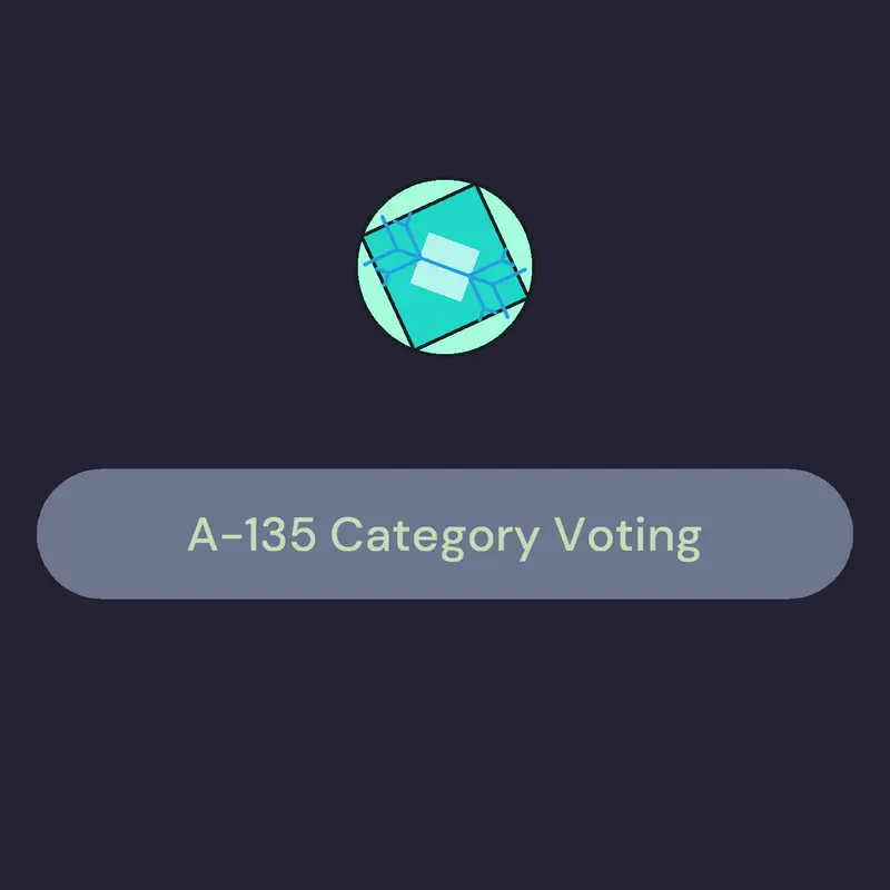A-135 Category Voting by @RTSPlus_Official