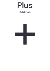 Mathematical symbol band
