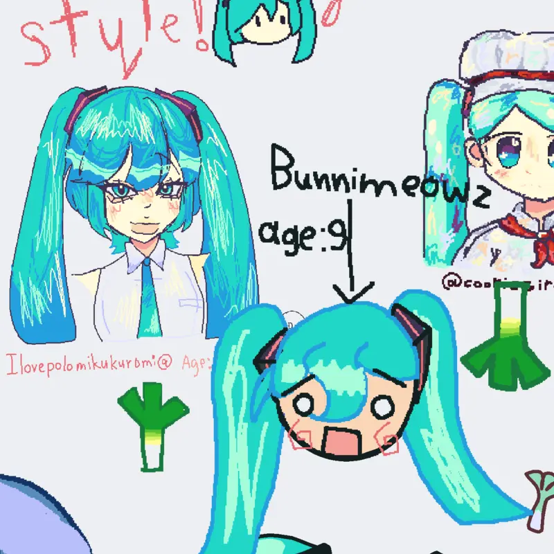 DRAW MIKUUU by @KENPACHIZARAKI