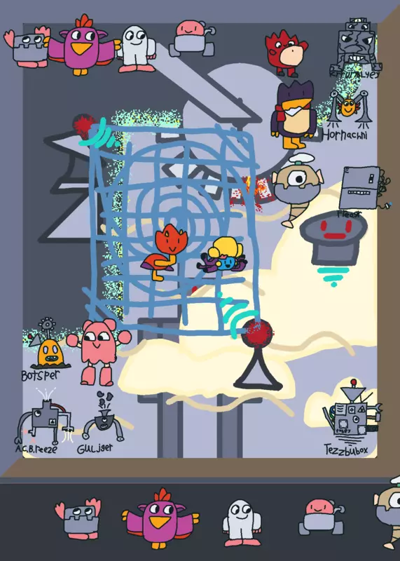 Msm Ethereinfection: Mech Airport by @deventurine6511