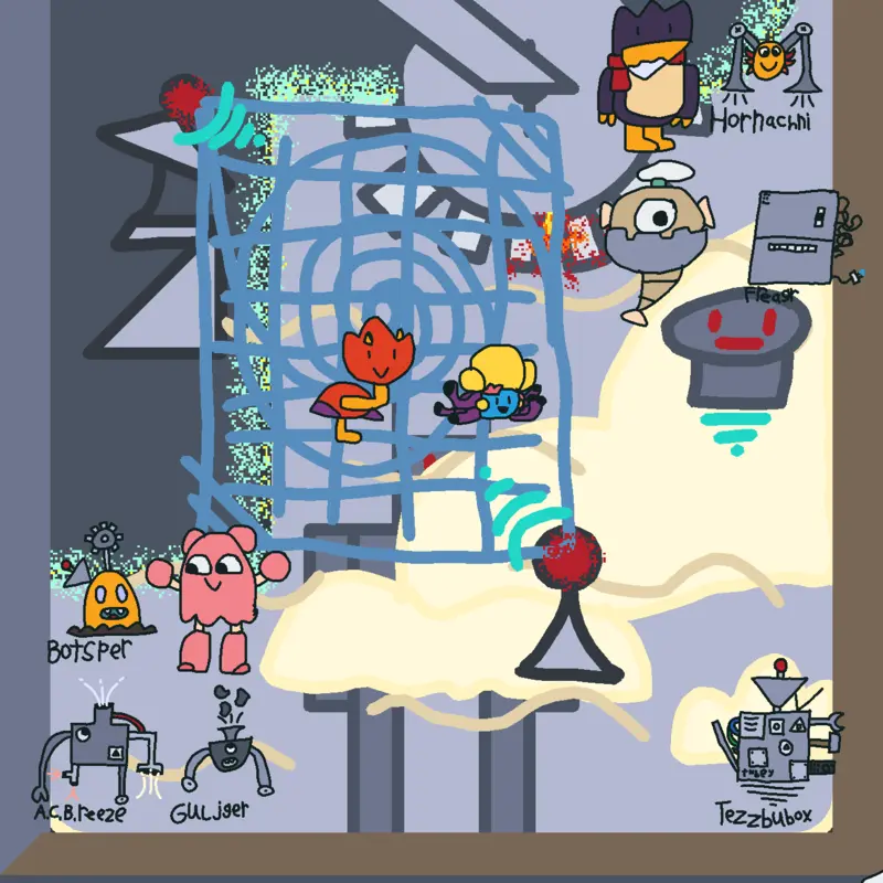 Msm Ethereinfection: Mech Airport by @deventurine6511