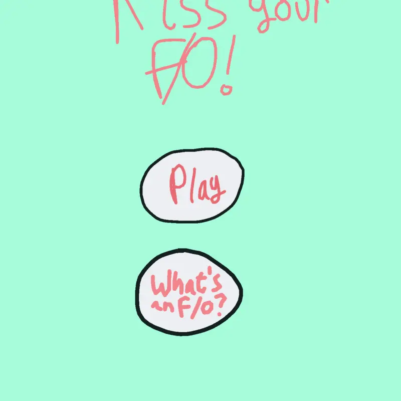 Kiss Your F/O! by @fruitcakelol