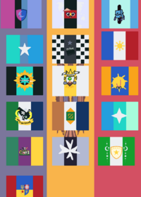 Flag band oc molded.