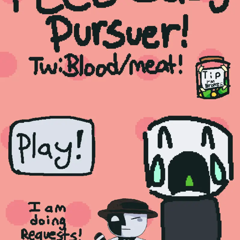 Baby Pursuer is hungry! Feed him! by @Blueguy43