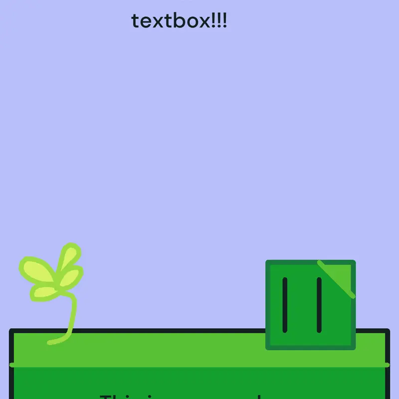 Create a text box by @lackoftarts