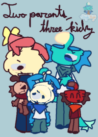 Messy family but cute <3