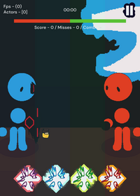John blue vs Mr.red