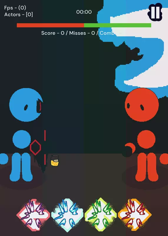 John blue vs Mr.red by @BASE_PLATE