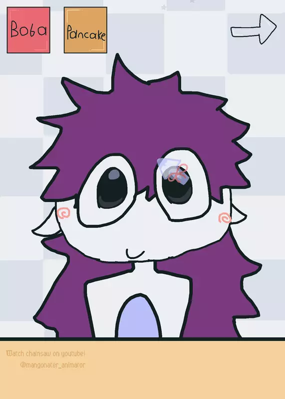 lilac mukbang! by @GLITTERZZX