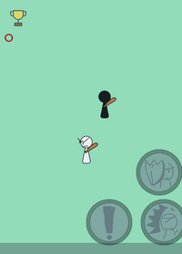 Defeat my dummy with my batter blob