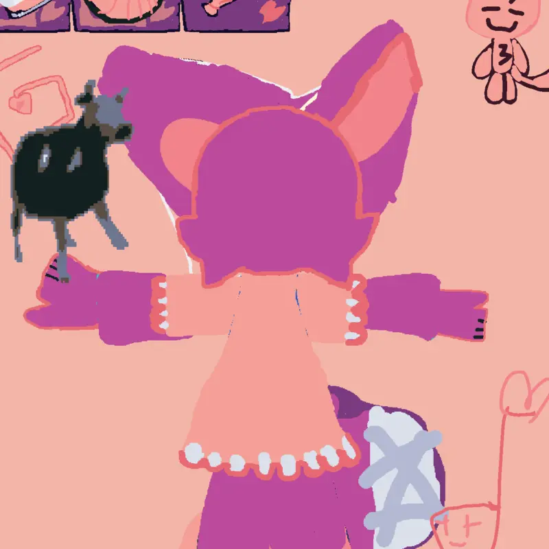 Rag Dall bunny by @BrandyChuc