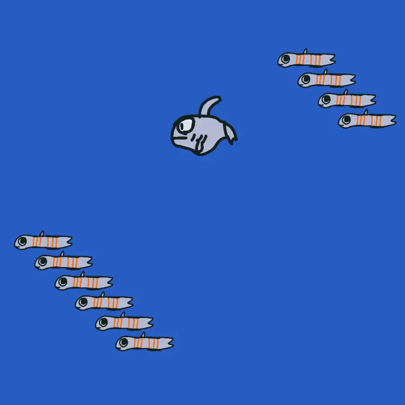 Tasty planet forever (shark) by @BenicioDR