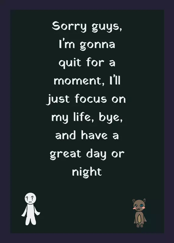 Maybe I'll return tomorrow by @BUDINGJ0