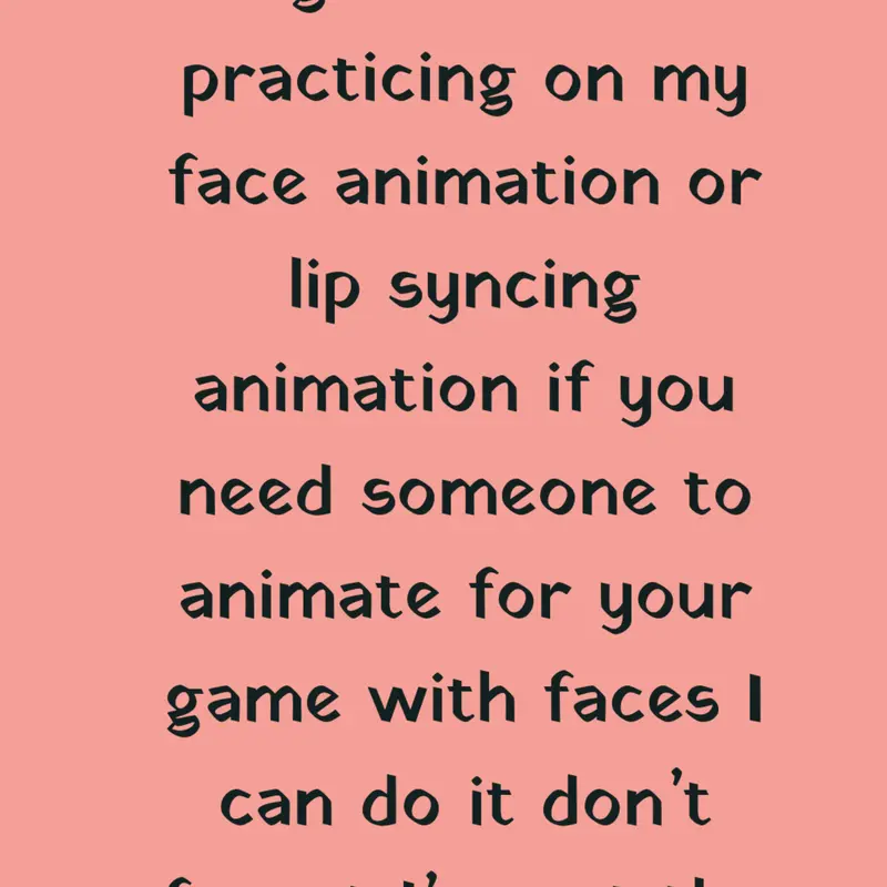 Common if you need me to animate for your game￼ by @wah-productions