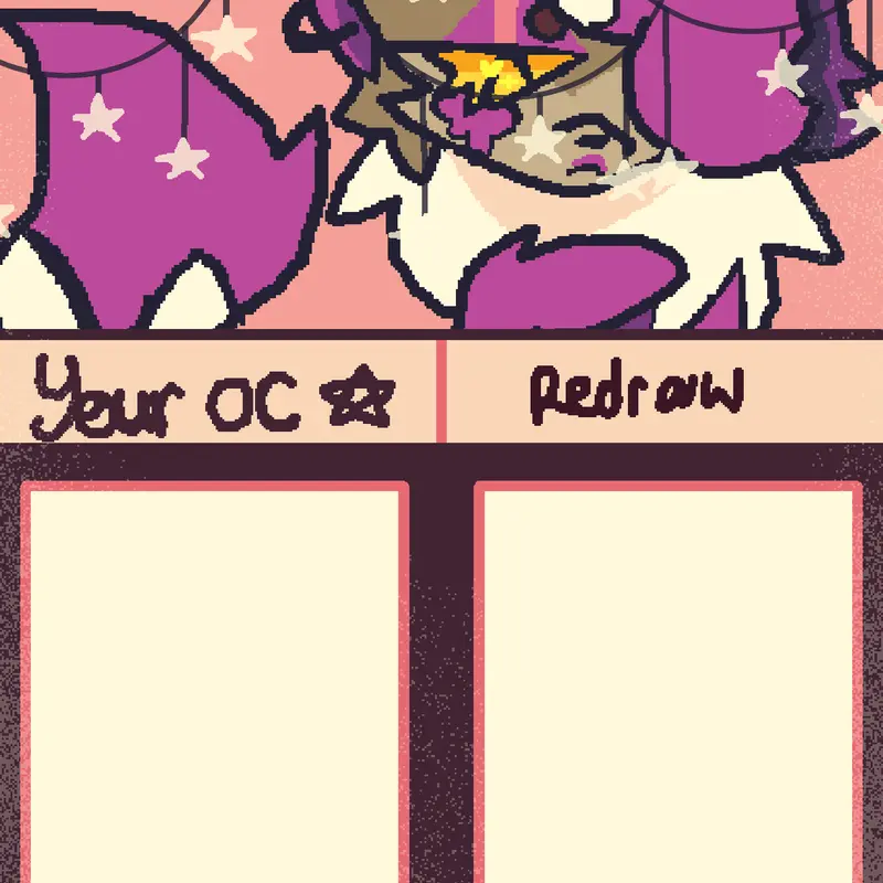 REDRAWING OCS! by @-X3RX3Z_D4_D33R-