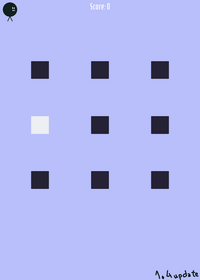 The game is infinite...just like tetris.
