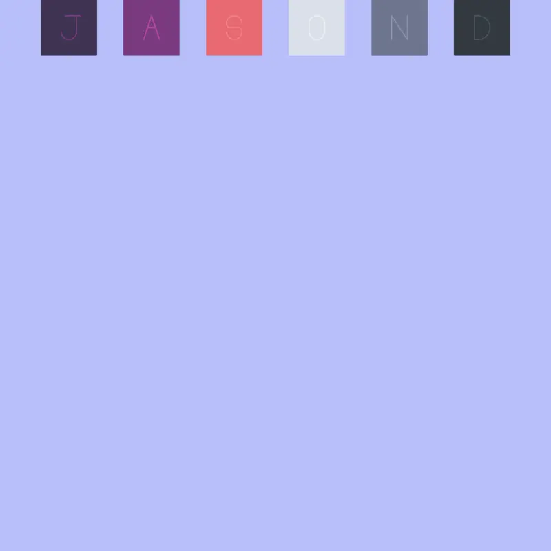 Monthblocks by @Stormer_blurie_fan