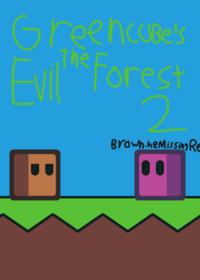 Green cubes eliv the forest