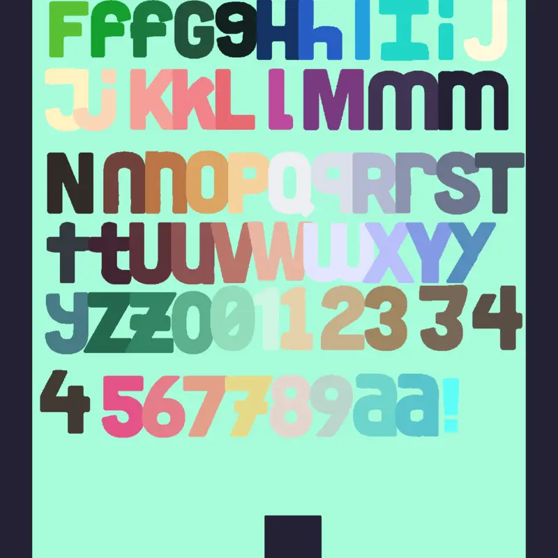 Letter mixer by @aloisinho_lol