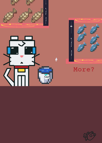 Minecraft cat Mukbang ^q^