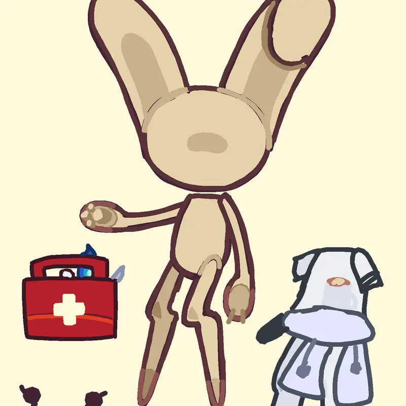 Hospital animal (credits for bazooka) by @C0SM1C_B44R3N_1N_DW