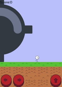 The infinite runner game
