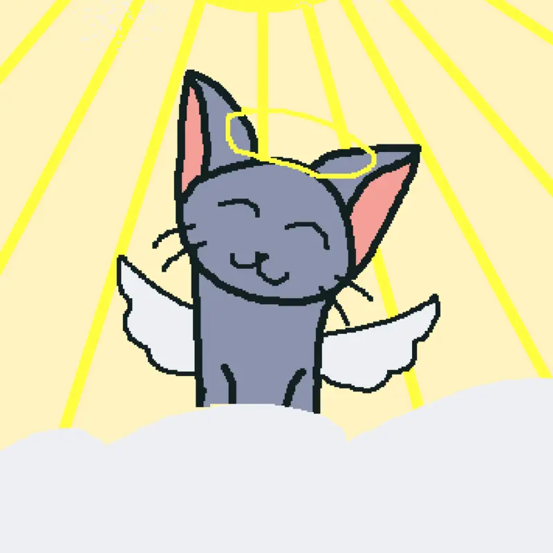 R.I.P my cat by @V4L_1NS4N3