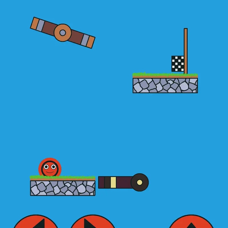 Red Ball Platformer Kit by @Joeymobiel