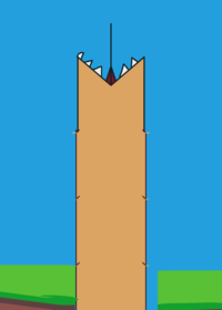 Worm 1:Destroying a village