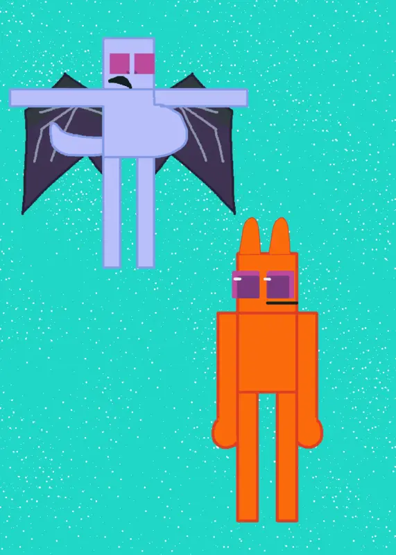 Enderman pregnant by @Abenderman