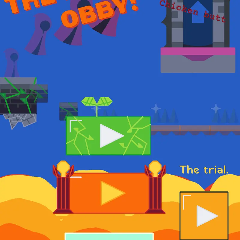 The parkour obby!!!1!!1! by @AurickElGamerXD