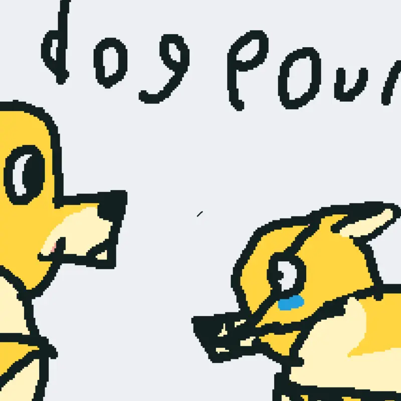 Dog pound. This is a game on roblox by @katiethecat123