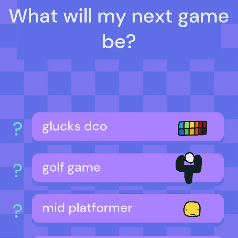 Game by @glucks