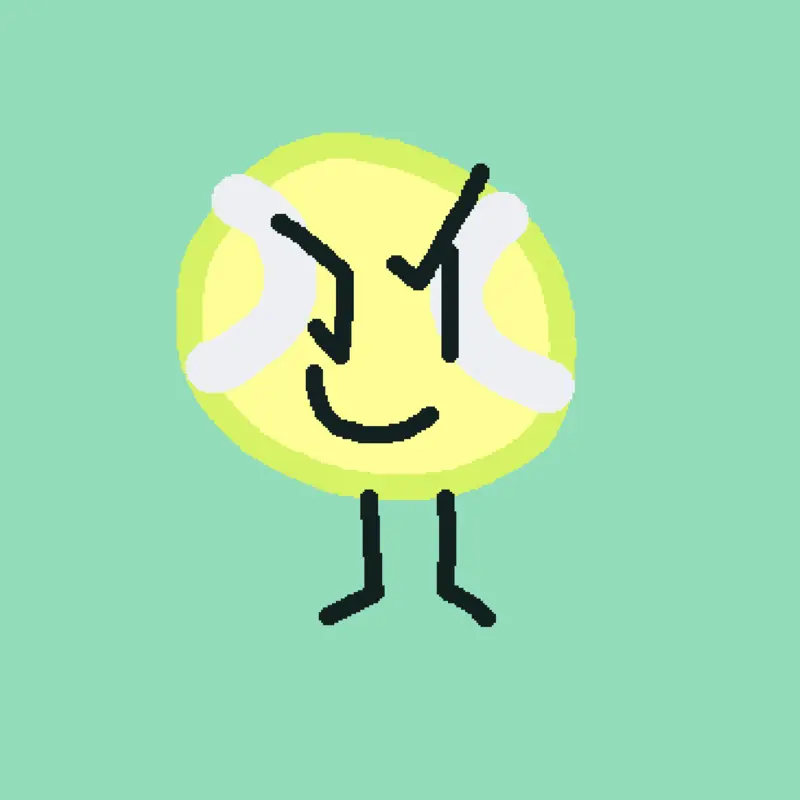 Tennis Ball has been turned 8-ball! by @Announcer_Speaker_Box