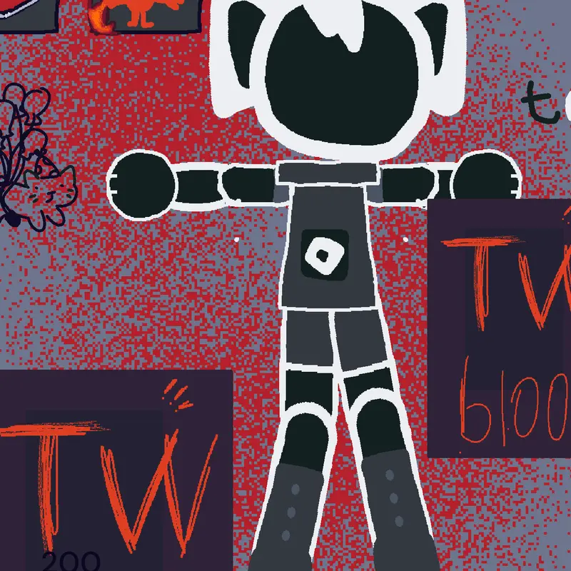 killing my oc/snowcore by @gamesarecool222