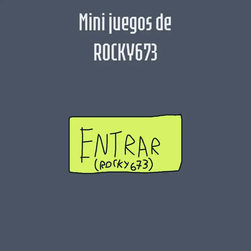 Game by @DIOSGLICH_XD