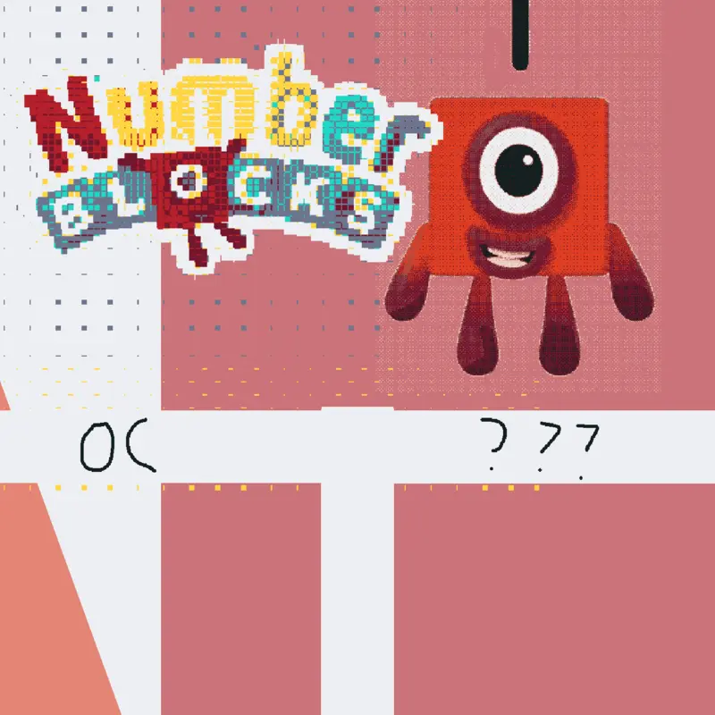 Number blocks by @atanaeldiasdaSilvaAr