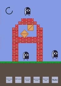 Destroy the houses