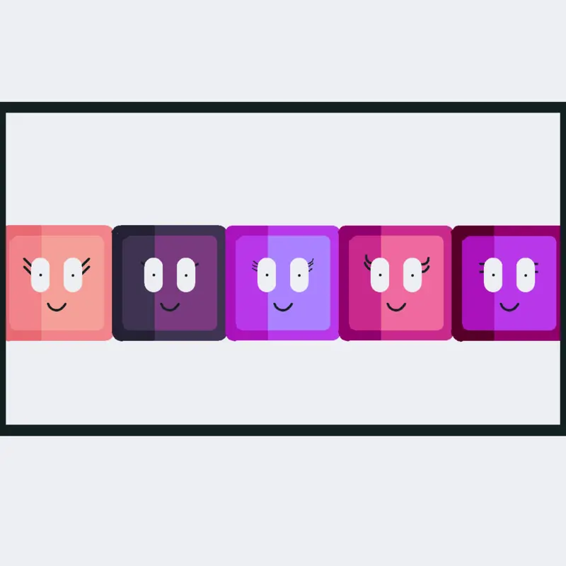 Violet-Cube by @JohnRed