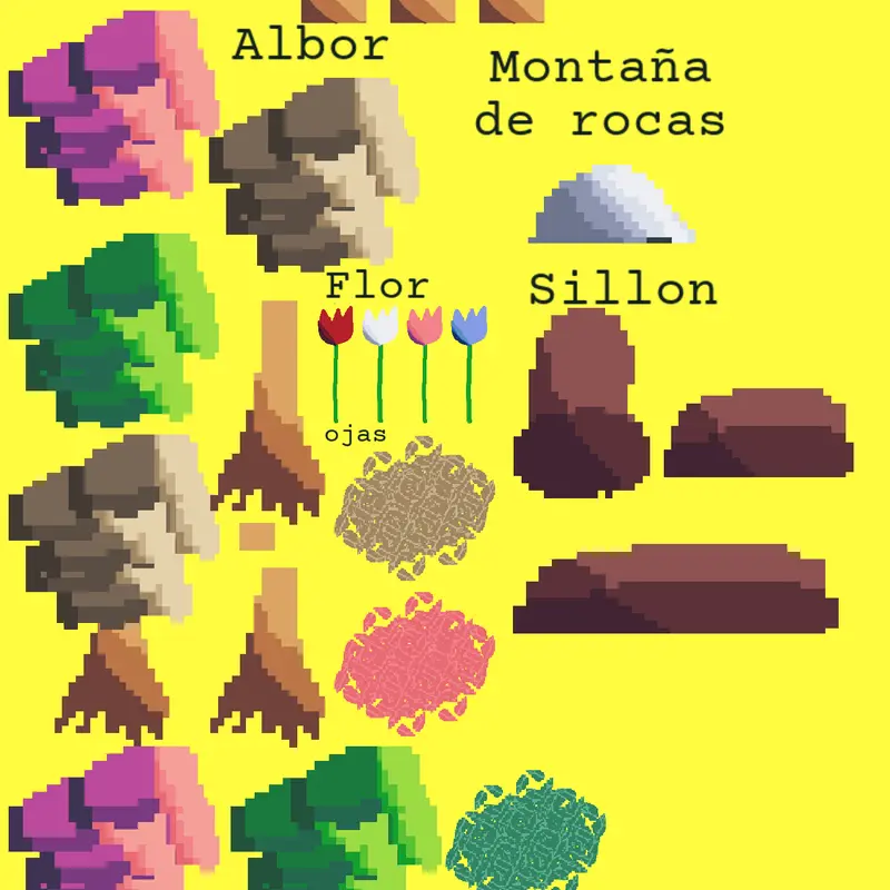 Sprites de el juego by @-goma-estudios-oficial-